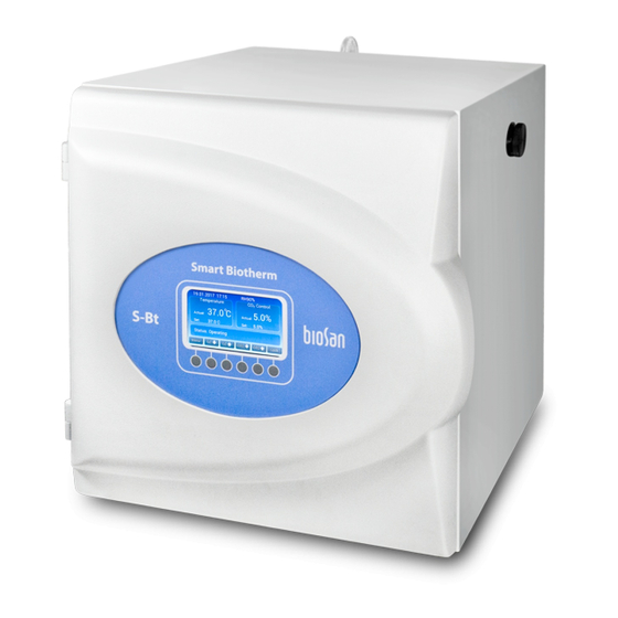 Biosan S-Bt Smart BioTherm Manual