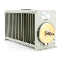 BIRD TERMALINE 8400 SERIES Operation Manual