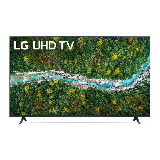 LG 50UP77 Series Smart UHD TV Manuals