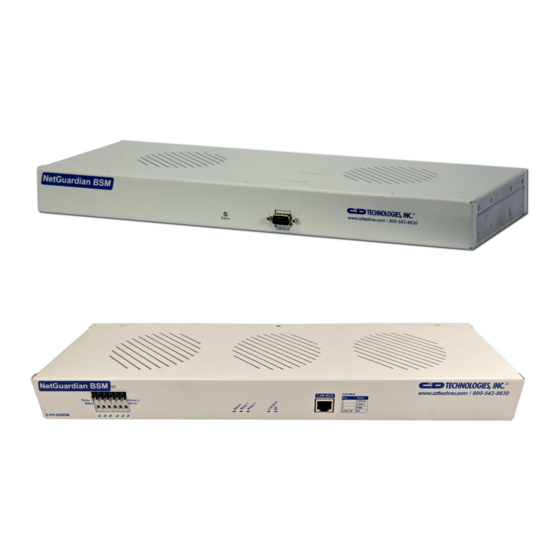 DPS Telecom NetGuardian BSM User Manual