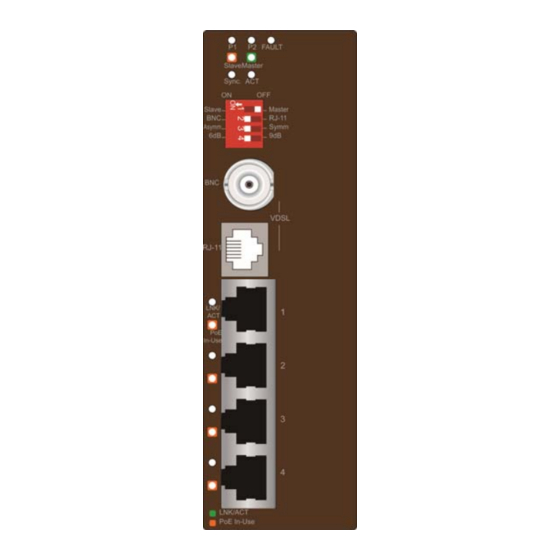 Interlogix IFS MC251-4P/1CXT User Manual