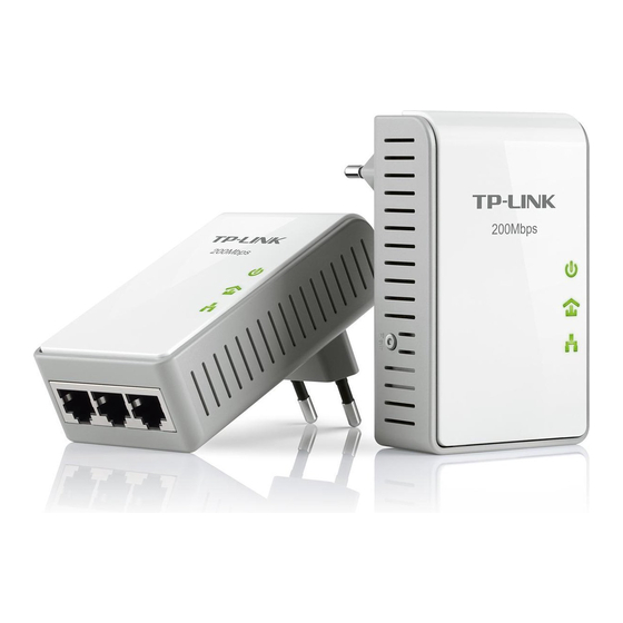TP-Link TL-PA2030KIT Quick Installation Manual
