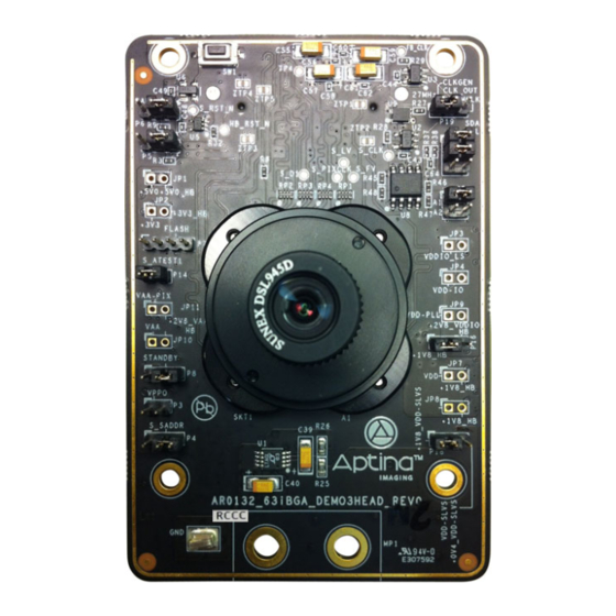 ON Semiconductor AR0132AT6R00XPEAH3-GEVB User Manual