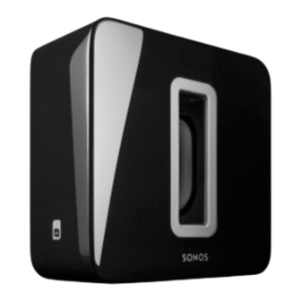 Sonos Sub Product Manual