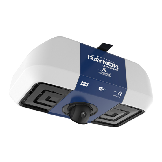 Raynor Sentinel 85503RGD Manual