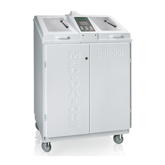 Medivators DSD-201 User Manual