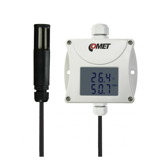 Comet T3319 Instruction Manual
