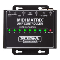 MESA ENGINEERING MIDI MATRIX Owner's Manual