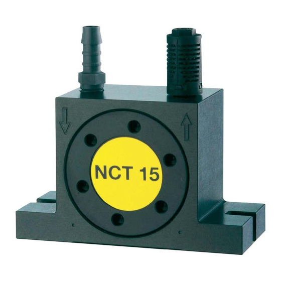 NetterVibration NCT Series Operating Instructions Manual