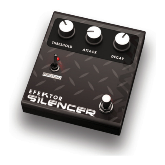 Kuassa EFECTOR SILENCER Manual