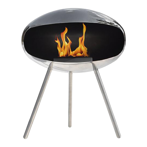 Cocoon TERRA Luxury Fireplace Manuals