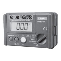 Uni-T UT501B Operating Manual