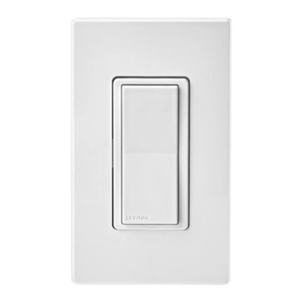 Leviton decora DD0SR-01Z Installation Instructions