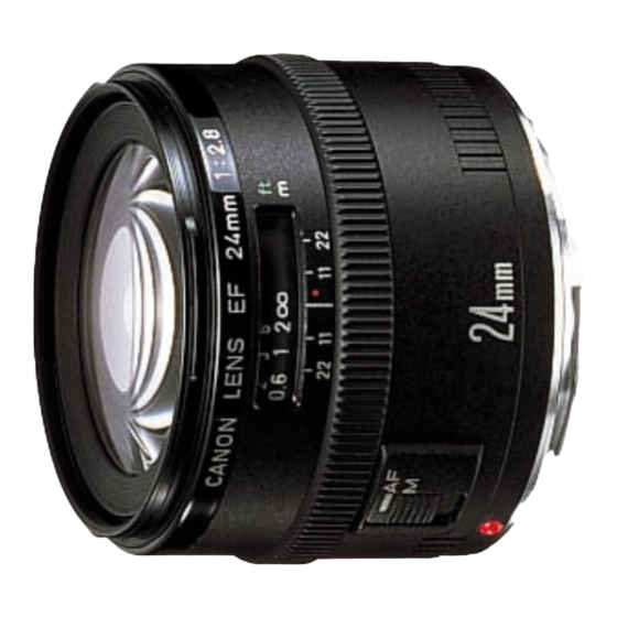 Canon EF 24mm 1:2.8 Parts Catalog