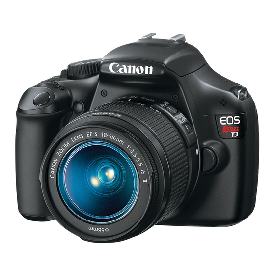 Canon EOS 1100D Instruction Manual