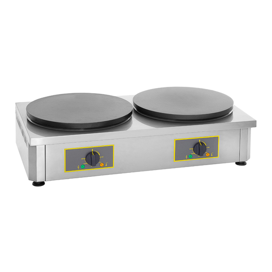 Roller Grill CSE 350 Instructions For Use And Installation
