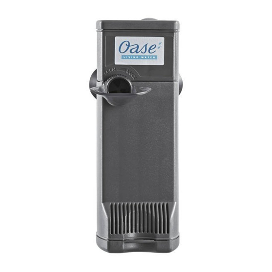 Oase BioCompact 25 Operating Instructions Manual