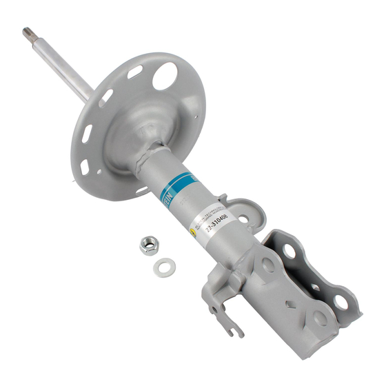 Bilstein 22-310408 Mounting Instruction