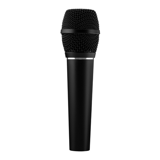 Earthworks Audio SR117 Quick Start Manual