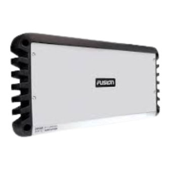 Fusion Signature Series Installation Instructions Manual