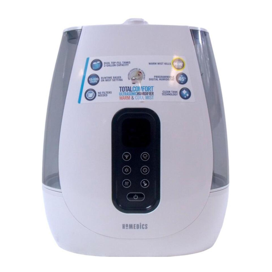 HoMedics TotalComfort 1415860 Manuals