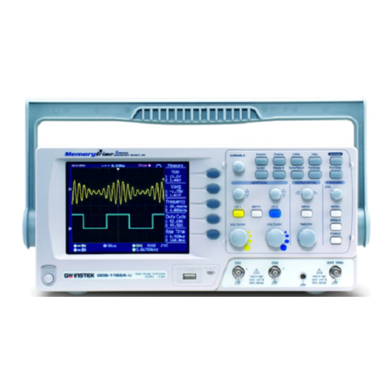 GW Instek GDS-1000A Series User Manual