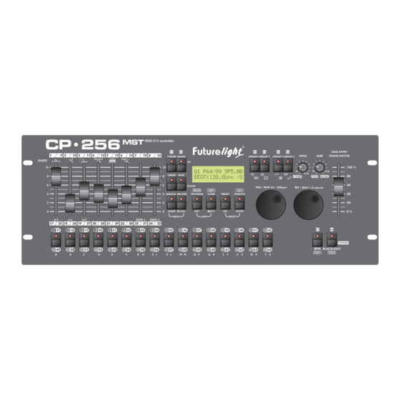 Future light CP-256 MST User Manual