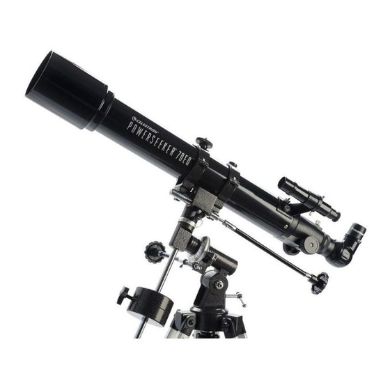 Celestron PowerSeeker 60EQ 21043 Instruction Manual