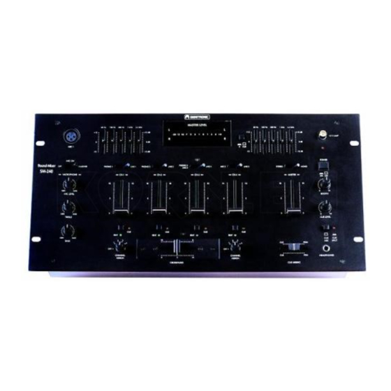 Omnitronic SM240 Service Manual