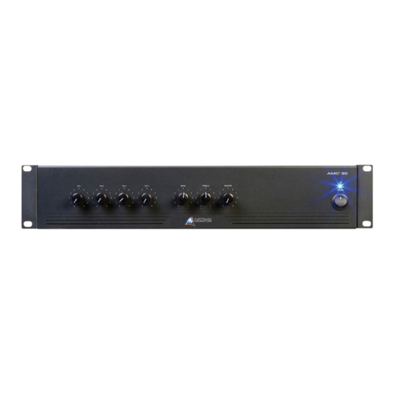 AUSTRALIAN MONITOR AMC30 Installation And Operation Manual