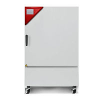 Binder KMF-720 Operating Manual