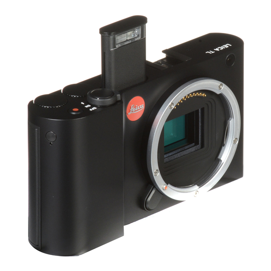 Leica TL Quick Start Manual