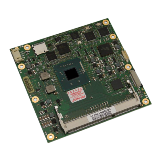 MSC Technologies Avnet COM Express CXC-BT User Manual