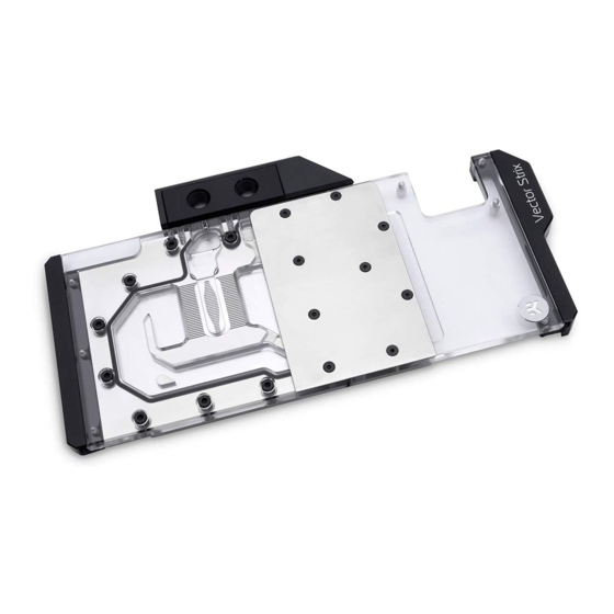 ekwb EK-Vector Strix RTX 2080 Ti RGB Installation Manual