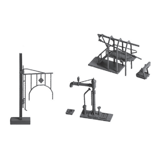 Faller SERVICING AREA ACCESSORIES Manual