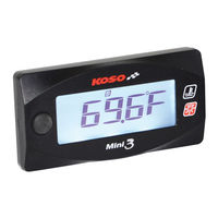 Koso Mini3 Instruction