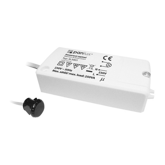 Panlux SL5001 Instructions