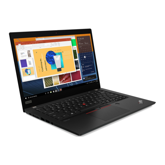 Lenovo ThinkPad X13 Gen 1 Hardware Maintenance Manual