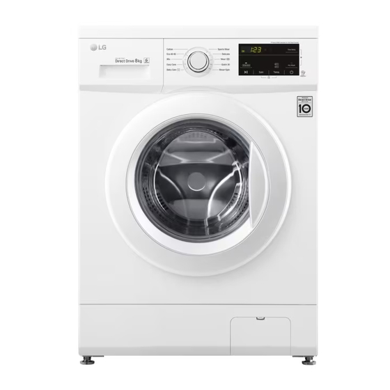 LG F4MT08WE Owner's Manual