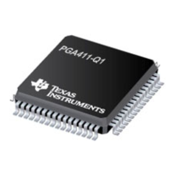 Texas Instruments PGA411-Q1 Instruction Manual