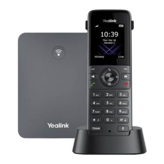 Yealink W73H DECT User Manual