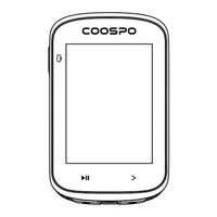 COOSPO CS300 User Manual