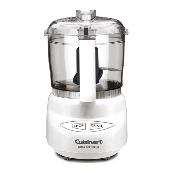 Cuisinart DLC-2A Series Instruction/Recipe Booklet