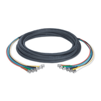 Extron electronics Audio Cable M59-6 BNC Specifications