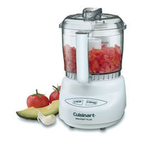 Cuisinart Mini-Prep Plus DLC-2A Series Instruction/Recipe Booklet