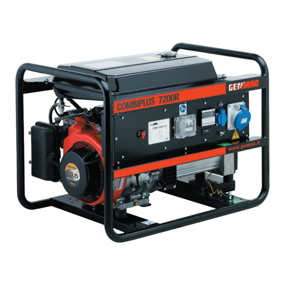 GENMAC COMBIPLUS 3200 R User Manual