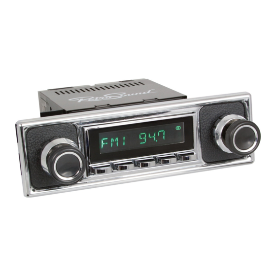 RetroSound Model Two User Manual