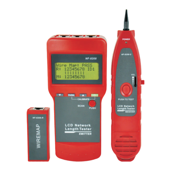 NOYAFA NF-8208 Instruction Manual