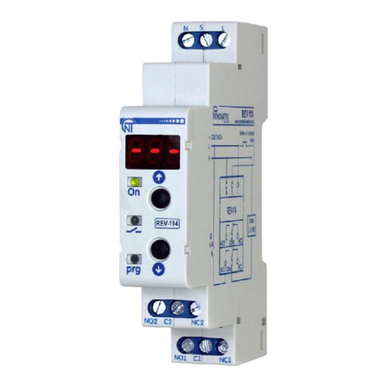 Novatek-electro REV-114 Operating Manual