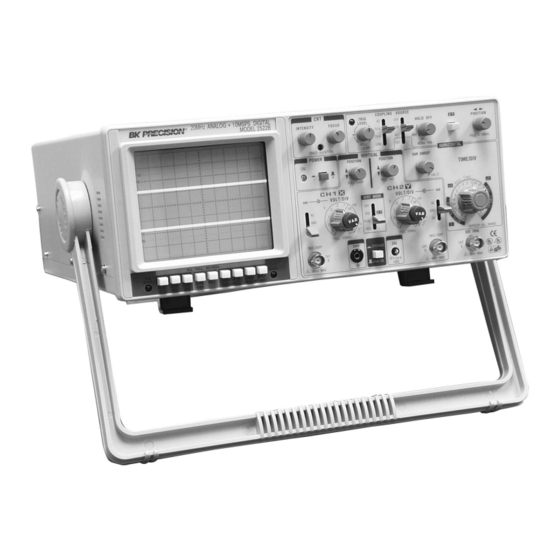 BK Precision 2522B Instruction Manual